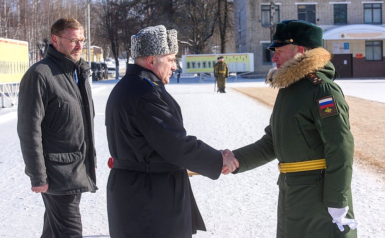 Константин Косачев и Сергей Мартынов посетили 14-ю Киевско-Житомирскую ордена Кутузова III степени ракетную дивизию