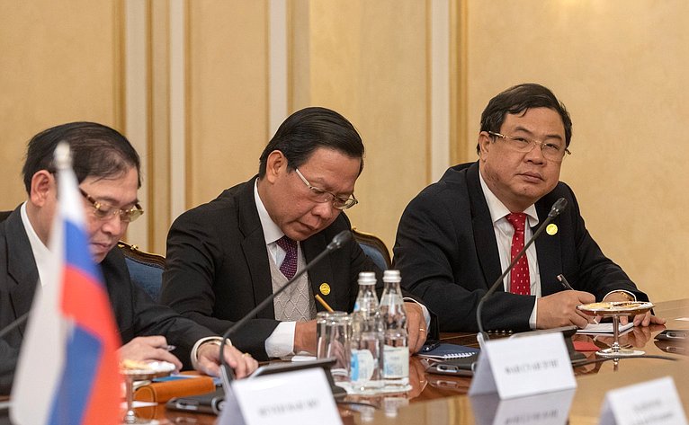 Встреча В. Матвиенко с Председателем Национального собрания Социалистической Республики Вьетнам Нгуен Тхи Ким Нган