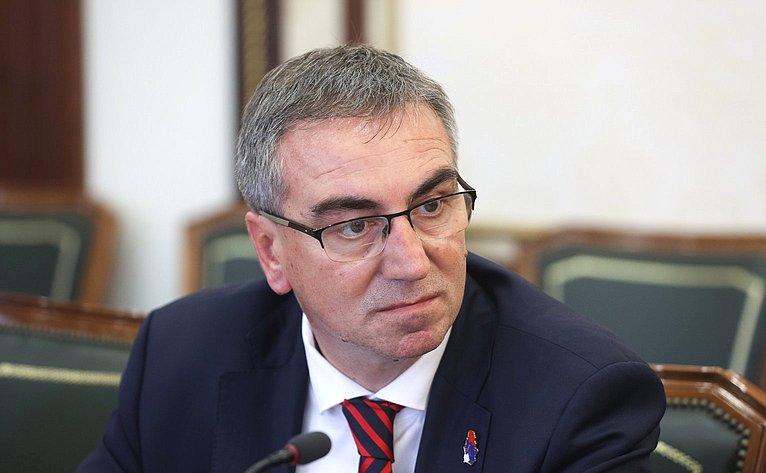 Встреча сенаторов с делегацией Народной скупщины Республики Сербии, членами фракции партии «Единая Сербия» и группы по сотрудничеству Народной скупщиной Республики Сербии с Советом Федерации