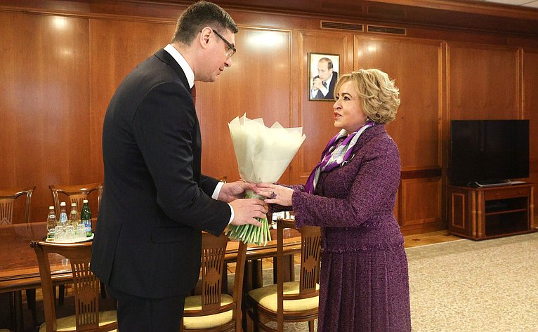 Валентина Матвиенко провела встречу с руководством Владимирской области