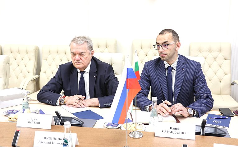 Василий Иконников провел встречу с болгарским политическим деятелем Руменом Петковым