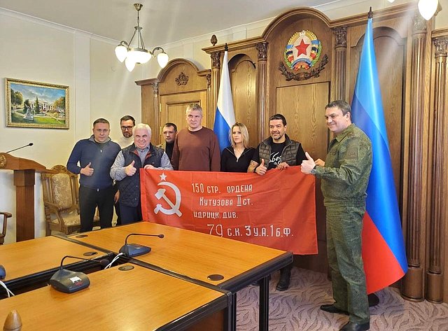 Айрат Гибатдинов посетил Луганскую Народную Республику