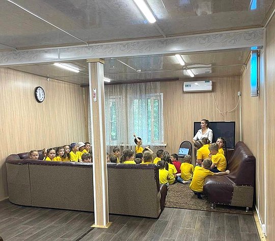 Андрей Базилевский посетил детский лагерь отдыха и оздоровления детей «Мир детства» в Мичуринском сельском поселении края
