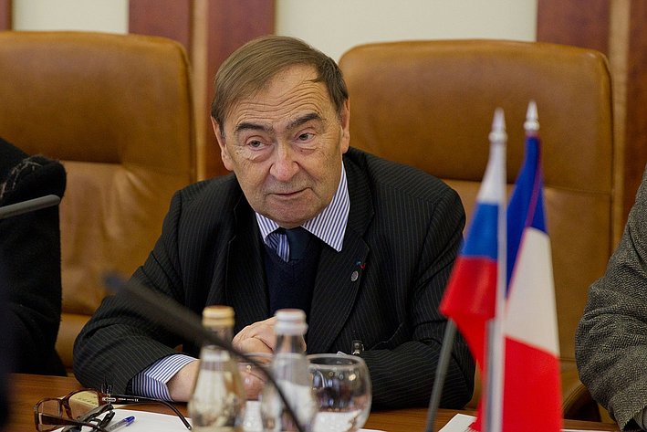 Встреча с председателем группы дружбы «Франция – Россия» в Сенате Французской Республики Патрисом Желяром-3