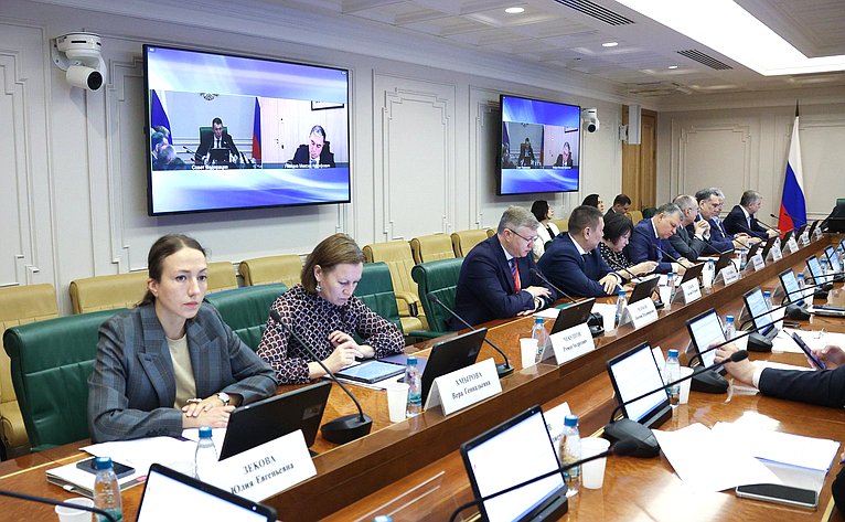 Заседание Комитета Совета Федерации по аграрно-продовольственной политике и природопользованию