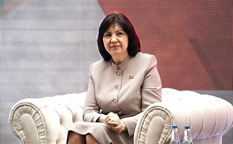 Председатель Совета Республики Национального Собрания Республики Беларусь Наталья Кочанова