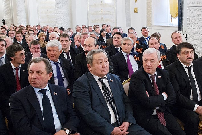 Обращение Президента РФ В. Путина по статусу Крыма и Севастополя