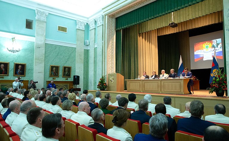 Выступление Председателя Совета Федерации на торжественном заседании, посвященном 297-й годовщине образования российской прокуратуры