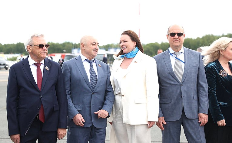 Валентина Матвиенко прибыла в Нижний Новгород для участия в мероприятиях XII Форума регионов России и Беларуси