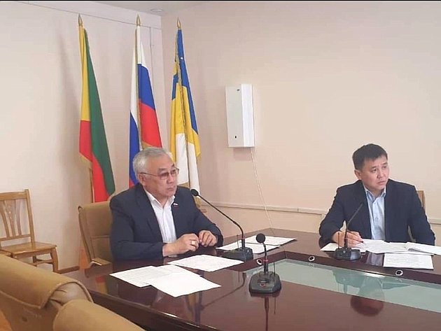 Баир Жамсуев принял участие во встрече по вопросам двухстороннего сотрудничества Забайкальского края и Восточного аймака Монголии