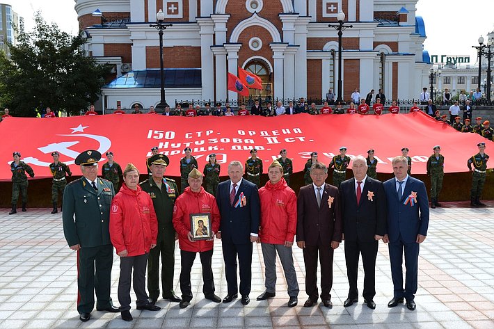 В Хабаровске открыта площадь «Город воинской славы»