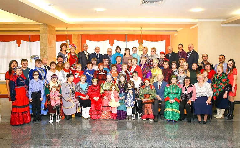 В. Зганич приняла участие в празднике национальных землячеств, который прошел в Ненецком автономном округе