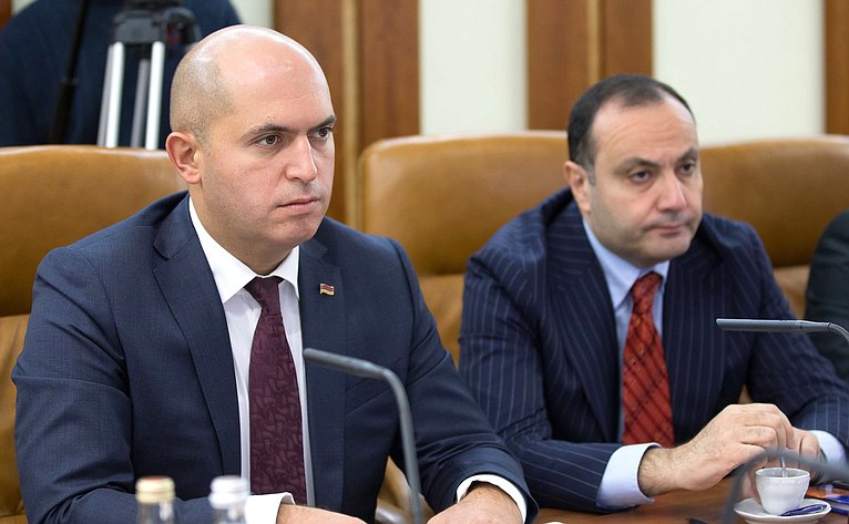 Совместное заседание Комитета Совета Федерации по международным делам и Постоянной комиссии по внешним сношениям Национального Собрания Республики Армения