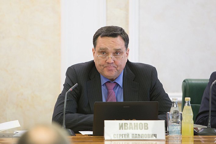 С. Иванов Заседание Комитета Совета Федерации по бюджету и финансовым рынкам