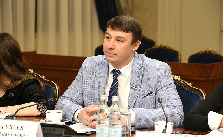 Встреча заместителя Председателя СФ Константина Косачева с членами Палаты молодых законодателей при СФ