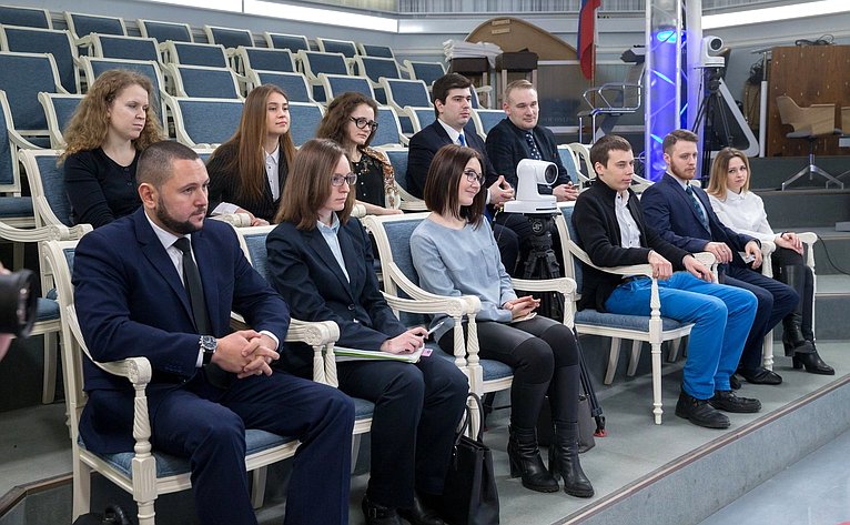 Встреча К. Косачева с группой студентов-участников курса «Общественная дипломатия»