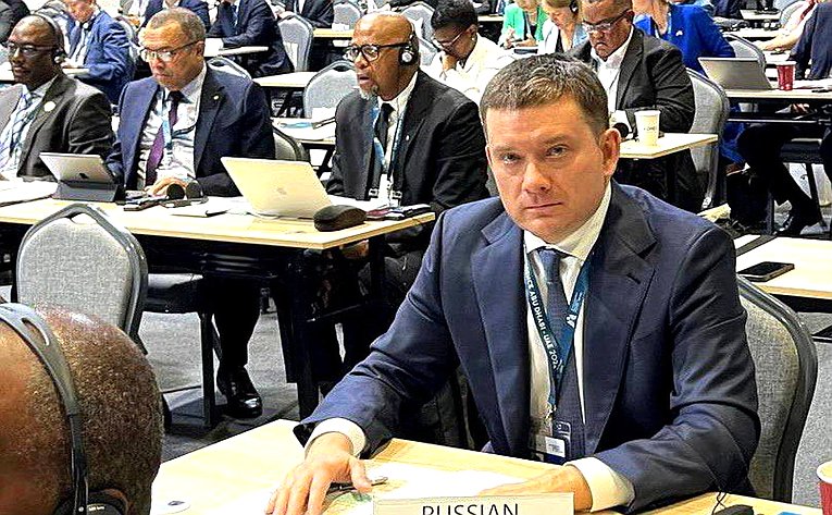 Заместитель Председателя Совета Федерации Николай Журавлев принял участие в Парламентской конференции Всемирной торговой организации