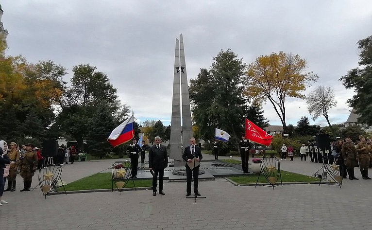 Александр Башкин принял участие в патриотическом мероприятии «Мы помним подвиг солдата»