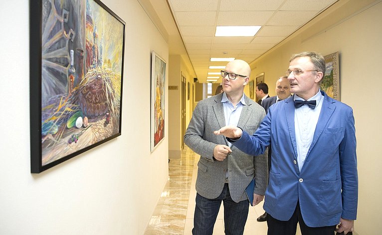 Открытие выставки работ художников из Владимирской области