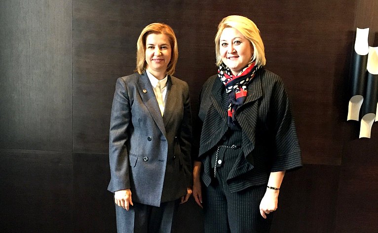 Лилия Гумерова встретилась в Кишиневе с башканом Гагаузии И. Влах и Послом Российской Федерации в Республике Молдова Ф. Мухаметшиным