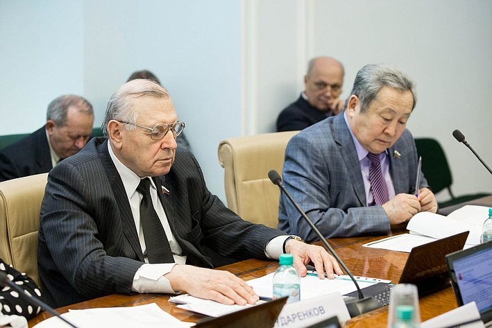 В. Сударенков Заседание Комитета СФ по науке, образованию и культуре