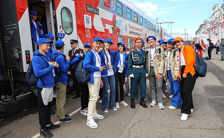 Вологда приветствовала участников культурно-образовательного проекта «Поезд Памяти»