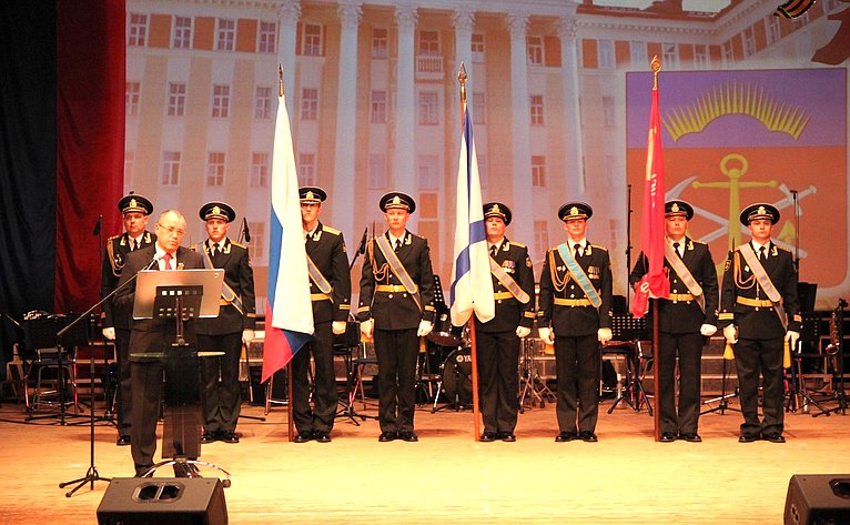 Торжественные мероприятия в Североморске, посвящённые 73-й годовщине Великой Победы