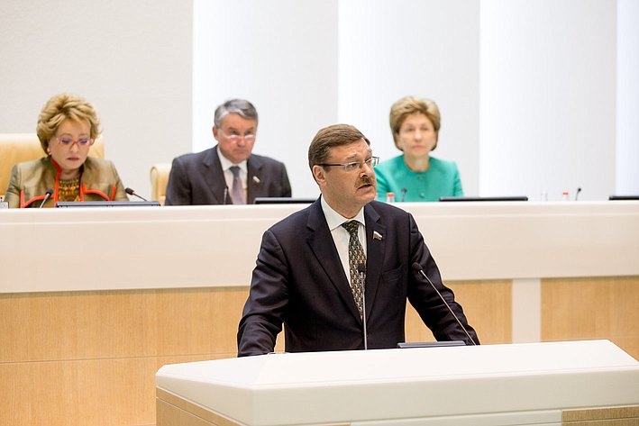 374-е заседание Совета Федерации Косачев