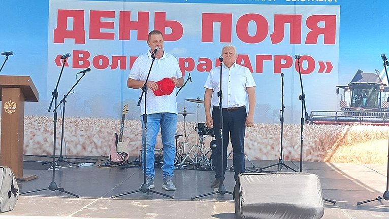 Николай Семисотов принял участие в XVI Всероссийской выставке «День поля «ВолгоградАГРО»