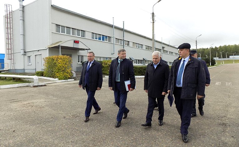 Сергей Мартынов в рамках работы в регионе посетил Моркинское линейно-производственное управление магистральных газопроводов