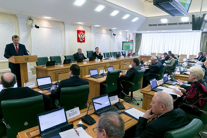 Заседание Комитета Совета Федерации по бюджету и финансовым рынкам