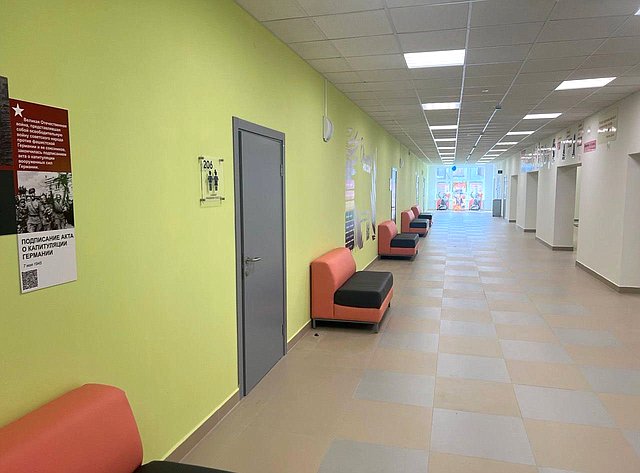 В селе Лопатино Тарусского района состоялось открытие новой средней общеобразовательной школы