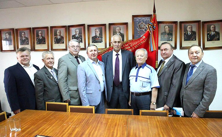 Сергей Березкин в рамках работы в регионе принял участие в заседании Ярославского областного совета ветеранов