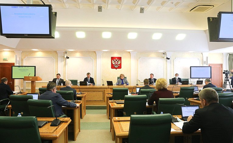 Заседание Совета палаты Совета Федерации