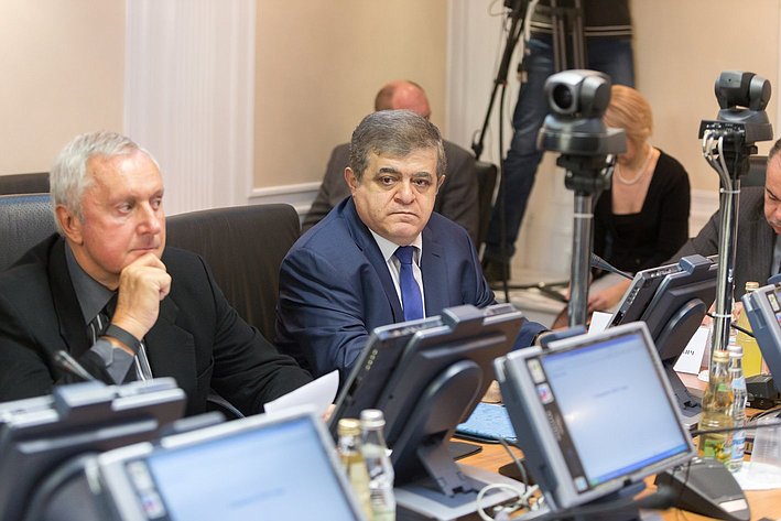В. Джабаров Заседание Комитета Совета Федерации по международным делам