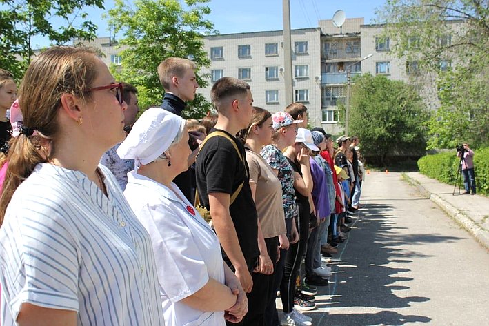 При поддержке Айрата Гибатдинова в Ульяновском медицинском колледже прошли военно-патриотические игры для студентов