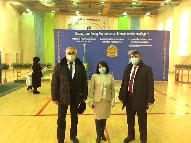 Баир Жамсуев принял участие в работе миссии Парламентской Ассамблеи ОДКБ по мониторингу выборов депутатов Мажилиси Парламента Республики Казахстан