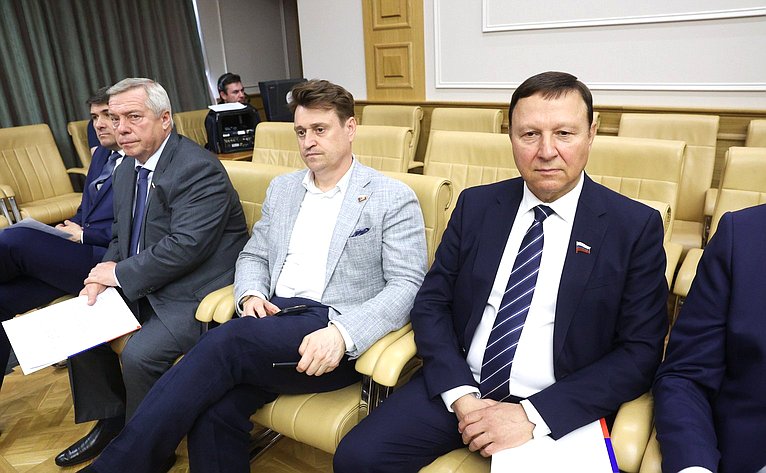 Встреча сенаторов Российской Федерации с Министром экономического развития РФ Максимом Решетниковым в формате «Открытого диалога»
