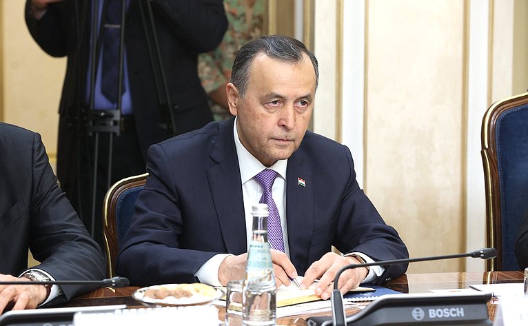 Валентина Матвиенко обсудила с Председателем Маджлиси милли Маджлиси Оли Республики Таджикистан Рустами Эмомали