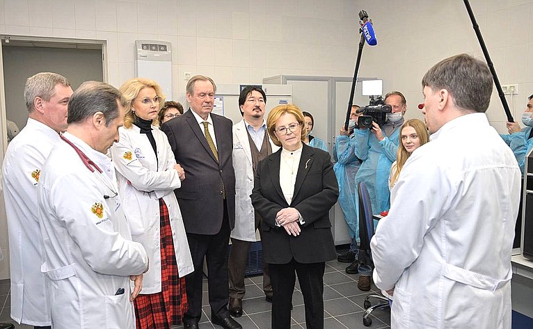 Открытие нового главного здания Научно-исследовательского института пульмонологии ФМБА России