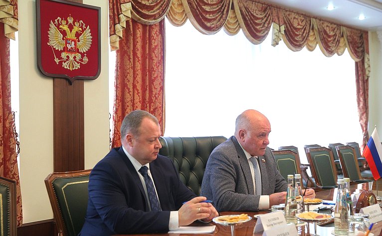 Встреча председателя Комитета Совета Федерации по международным делам Григория Карасина с Чрезвычайным и Полномочным Послом Туркменистана в РФ