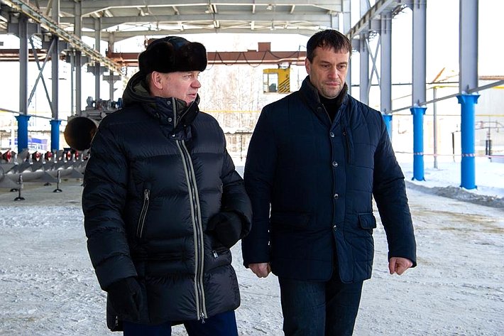 Эдуард Исаков в рамках рабочей поездки в регион посетил стратегические производственные и спортивные объекты ООО «Газпром трансгаз Югорск»
