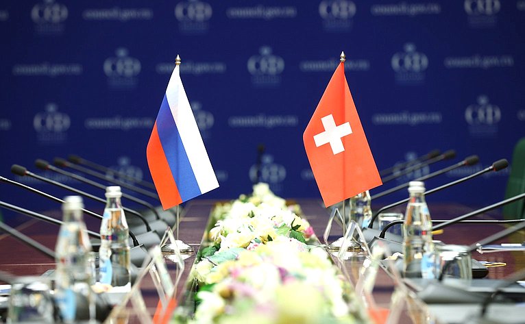 Встреча Григория Карасина с Чрезвычайным и Полномочным Послом Швейцарской Конфедерации в РФ