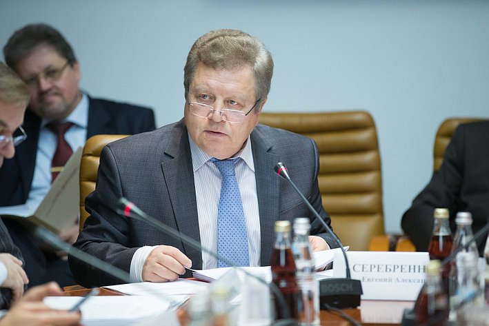 Е. Серебренников Заседание Комитета Совета Федерации по обороне и безопасности