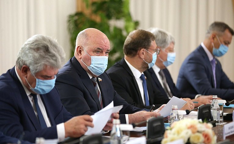 Расширенное заседание Межпарламентской комиссии по сотрудничеству между Советом Федерации и Сенатом Республики Казахстан