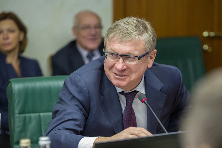 Ю. Шамков Заседание Комитета Совета Федерации по экономической политике