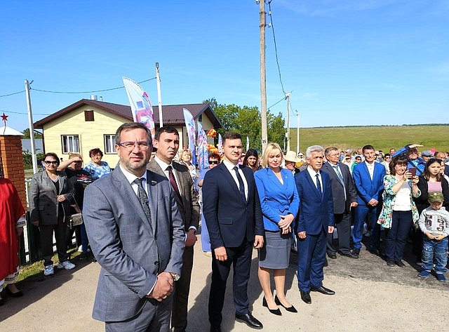 Николай Владимиров принял участие в открытии нового дома культуры в Чувашской Республике