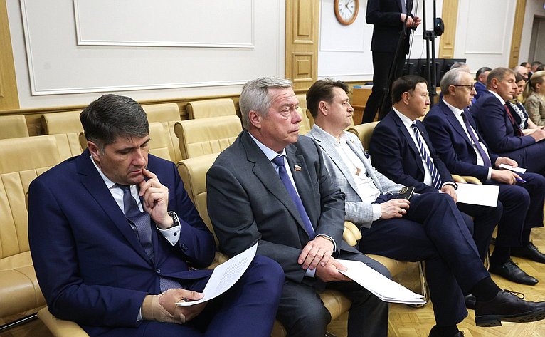 Встреча сенаторов Российской Федерации с Министром экономического развития РФ Максимом Решетниковым в формате «Открытого диалога»