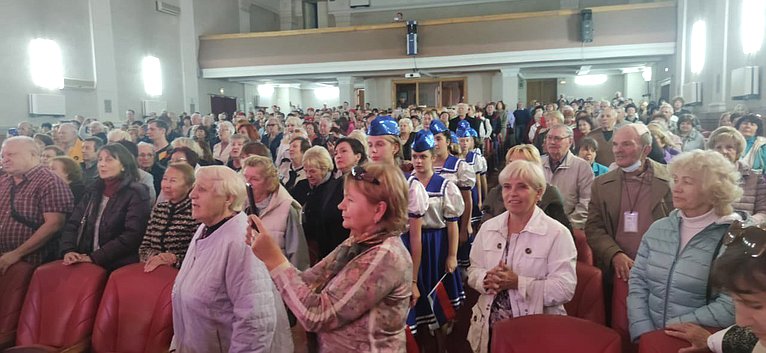 Екатерина Алтабаева посетила концерт, посвящённый Дню гимна Севастополя