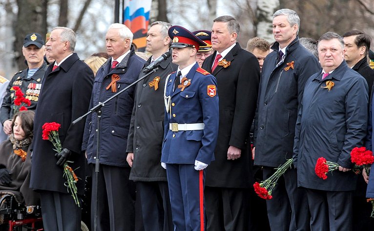 Николай Тихомиров принял участие в праздничных мероприятиях, состоявшихся в городе Вологде в День Победы